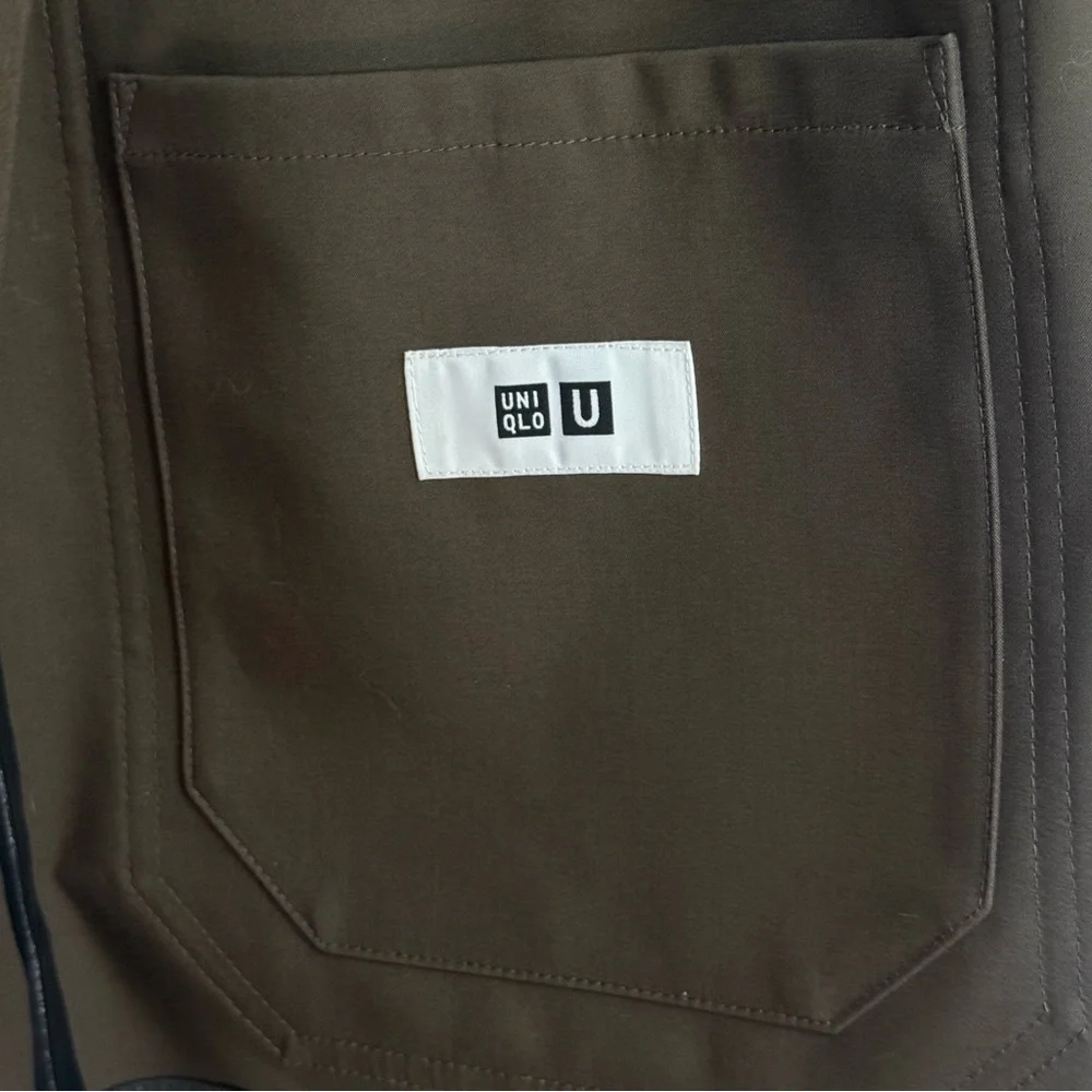 Uniqlo U Lemaire BlockTech Short Half Coat Men's
Medium Waterproof Raincoat - Picture 6 of 8